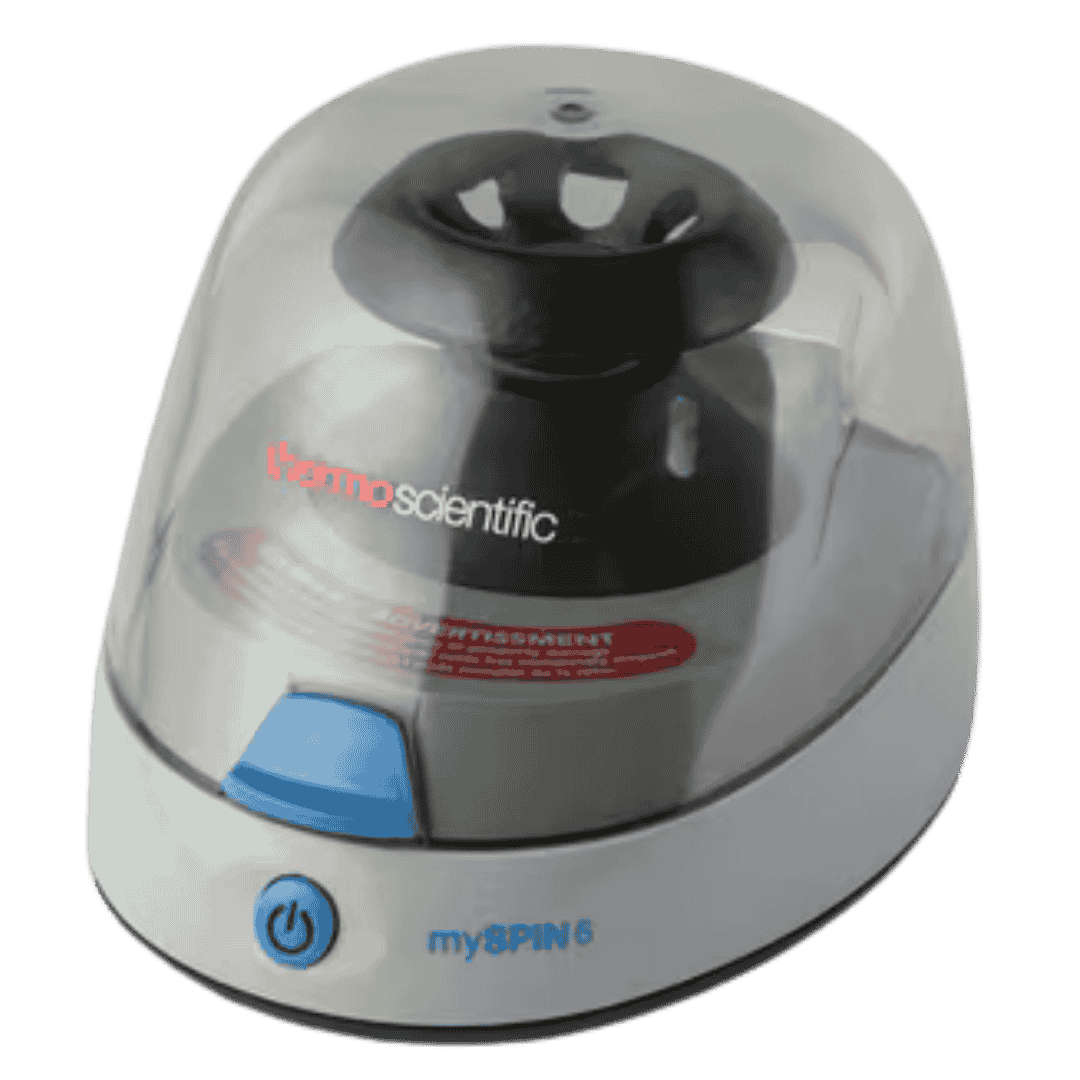 Thermo Scientific mySPIN 6 minicentrifuge voor snelle scheiding van kleine monsters