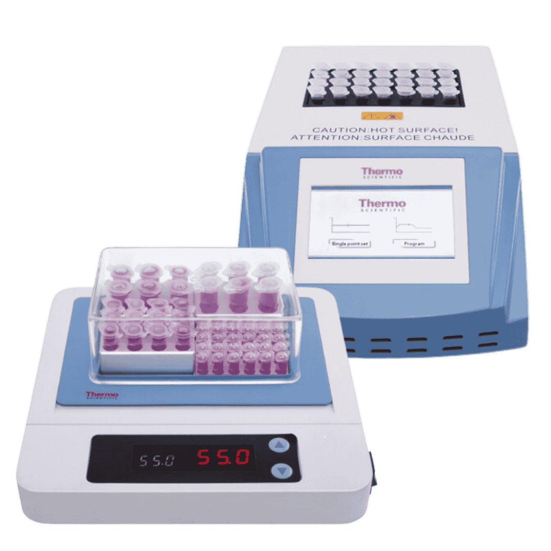 Block heaters en dry bath voor laboratorium