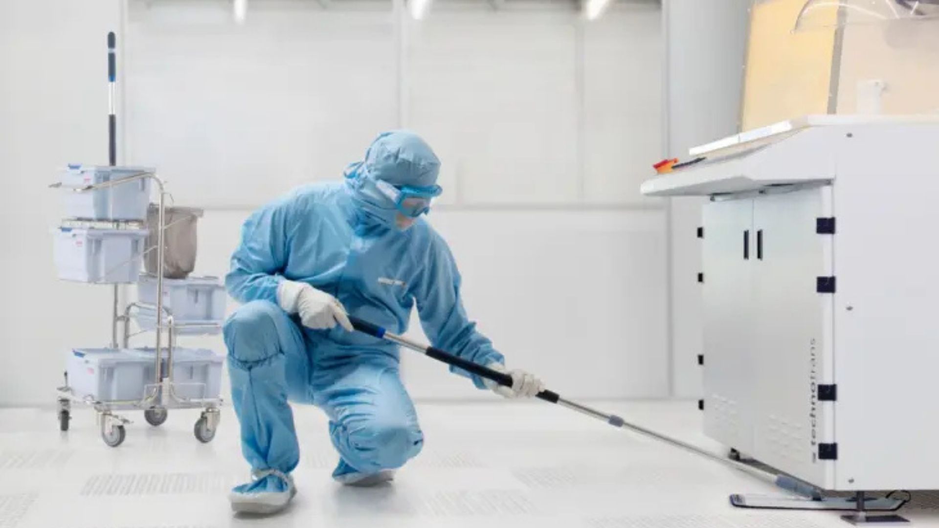 Elis Cleanroom cleanroomkleding farmaceutische sector