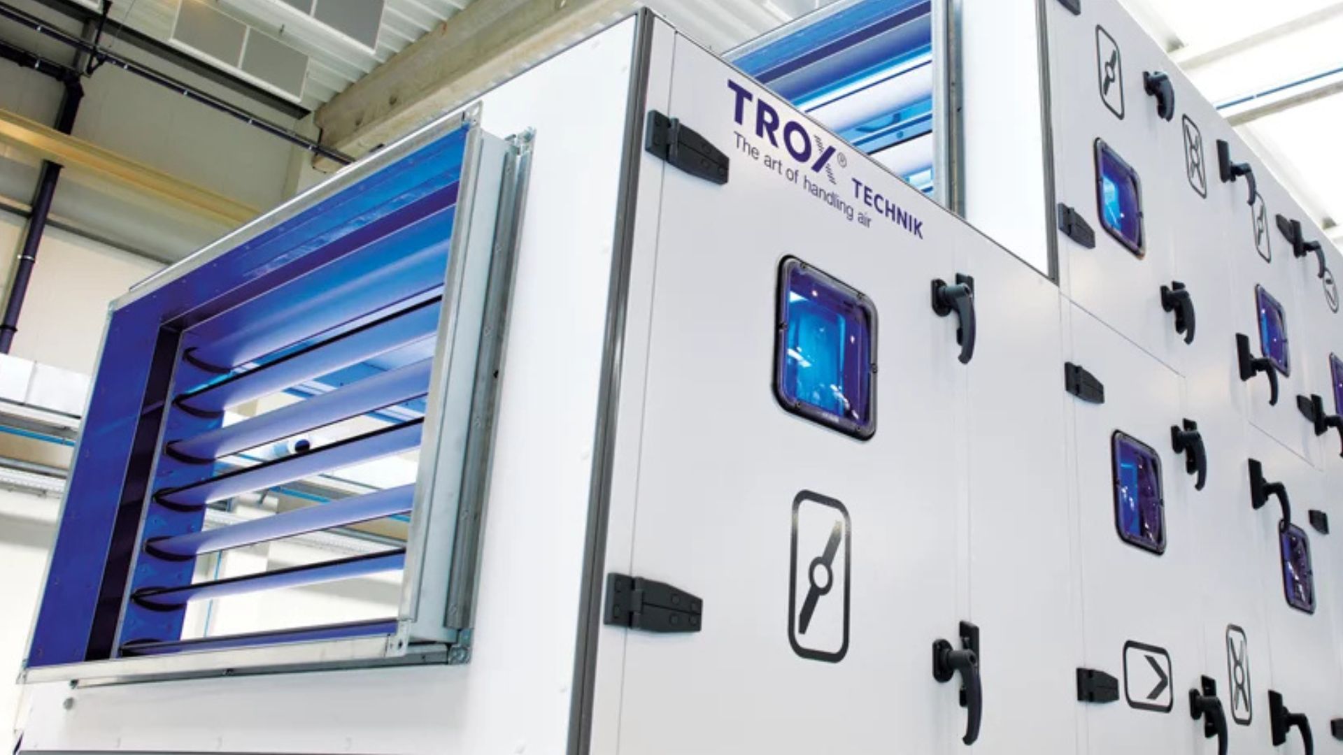 TROX ventilatie laboratorium luchttechnische installaties